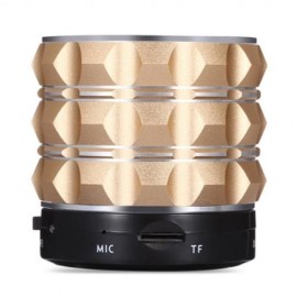 E-WONDERLAND WIRELESS BLUETOOTH BASS FM SPEAKER WITH MICROPHONE SUPPORT AUX TF CARD INPUT 