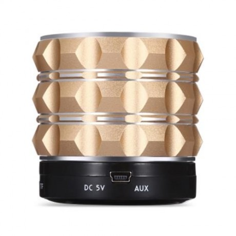 E-WONDERLAND WIRELESS BLUETOOTH BASS FM SPEAKER WITH MICROPHONE SUPPORT AUX TF CARD INPUT 