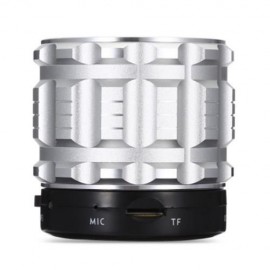 E-WONDERLAND WIRELESS BLUETOOTH BASS SPEAKER WITH MICROPHONE SUPPORT FM AUX TF CARD INPUT 