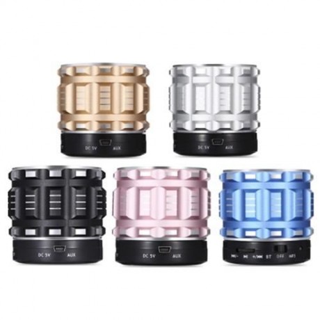 E-WONDERLAND WIRELESS BLUETOOTH BASS SPEAKER WITH MICROPHONE SUPPORT FM AUX TF CARD INPUT 