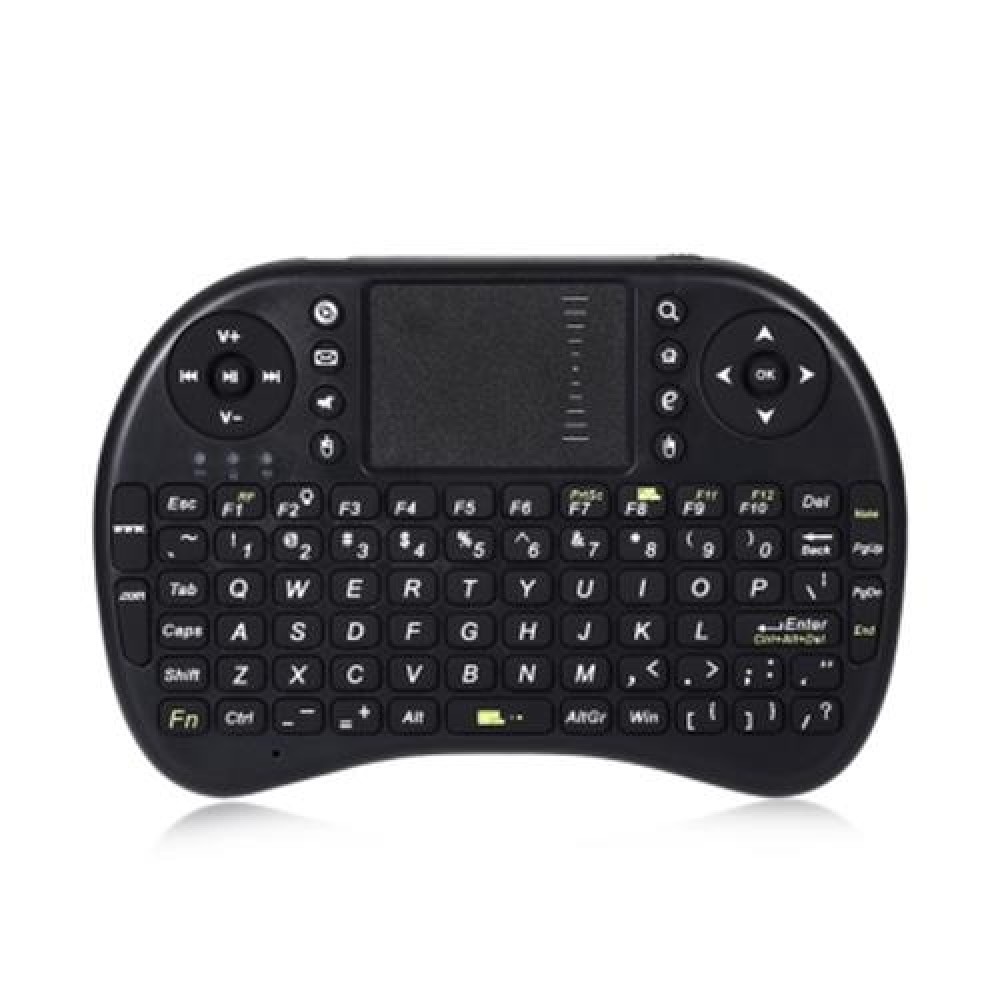 BACKLIGHT 92 KEYS MINI WIRELESS HANDHELD KEYBOARD ENGLISH VERSION TOUCHPAD FOR PC ANDROID BACKLIGHT 92 KEYS MINI WIRELESS HANDHELD KEYBOARD ENGLISH VERSION TOUCHPAD FOR PC ANDROID