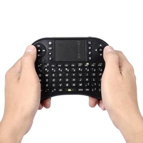 BACKLIGHT 92 KEYS MINI WIRELESS HANDHELD KEYBOARD ENGLISH VERSION TOUCHPAD FOR PC ANDROID 