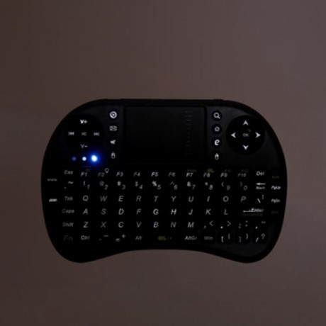 BACKLIGHT 92 KEYS MINI WIRELESS HANDHELD KEYBOARD ENGLISH VERSION TOUCHPAD FOR PC ANDROID 