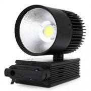 AC 110 - 240V 20W 1800LM COB LED SPOTLIGHT TRACK LAMP CEILING WALL LIGHT (BLACK)