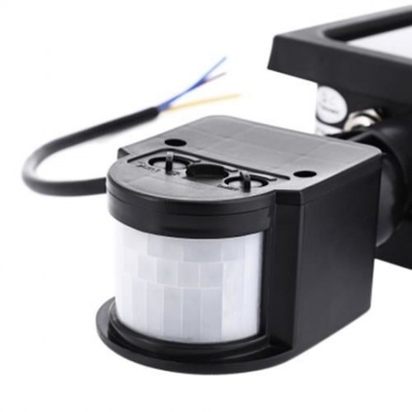 AC 85 - 265V 20W 1800 - 2000LM HUMAN BODY INFRARED SENSOR LED FLOOD LIGHT (COOL WHITE LIGH