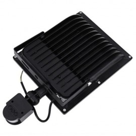 AC 85 - 265V 50W 4800 - 5000LM HUMAN BODY INFRARED SENSOR LED FLOOD LIGHT (WARM WHITE LIGH