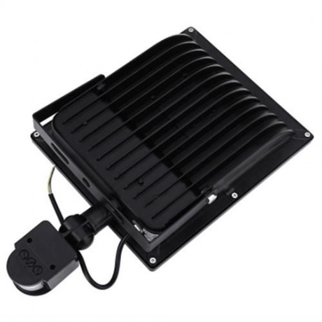 AC 85 - 265V 50W 4800 - 5000LM HUMAN BODY INFRARED SENSOR LED FLOOD LIGHT (WARM WHITE LIGH