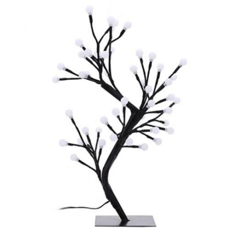 2W 48 LEDS ROUND TREE LIGHT HOME DECORATION NIGHTLIGHT (WHITE)