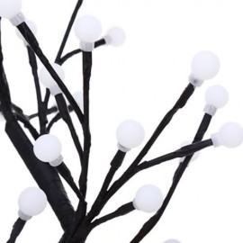 2W 48 LEDS ROUND TREE LIGHT HOME DECORATION NIGHTLIGHT (WHITE)