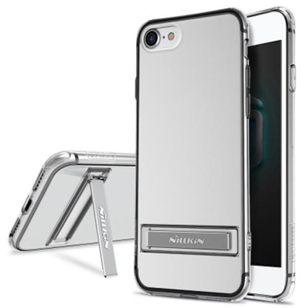 NILLKIN CRASHPROOF II TRANSPARENT TPU PROTECTIVE BACK COVER WITH KICKSTAND FOR IPHONE 7 (T