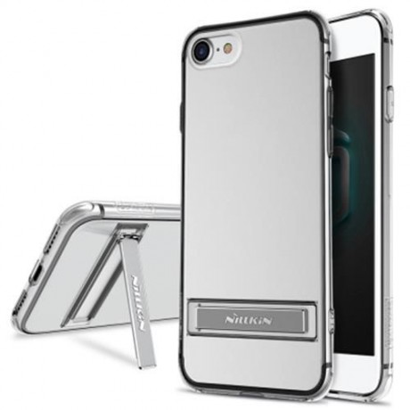 NILLKIN CRASHPROOF II TRANSPARENT TPU PROTECTIVE BACK COVER WITH KICKSTAND FOR IPHONE 7 (T