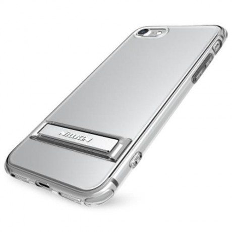 NILLKIN CRASHPROOF II TRANSPARENT TPU PROTECTIVE BACK COVER WITH KICKSTAND FOR IPHONE 7 (T