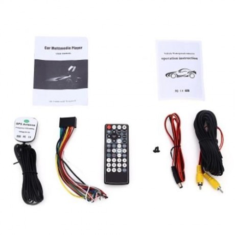 8001 7 INCH DOUBLE DIN 12V CAR MULTIMEDIA MP5 PLAYER SUPPORT GPS BLUETOOTH RADIO WITH CAME