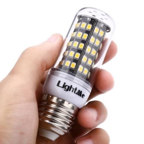 LIGHTME E27 AC 85 - 265V 5W 400LM SMD 2835 82 LEDS CORN BULB LIGHT ENERGY SAVING LAMP (WAR