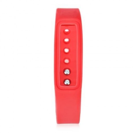 RUBBER WATCH WRISTBAND FOR TECLAST H10 SMART BRACELET (RED)