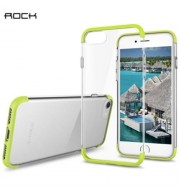 ROCK CHEER SERIES CASE TRANSPARENT TPU PROTECTIVE BACK COVER FOR IPHONE 7 (GREEN)