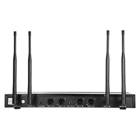 WEISRE U - 400 PROFESSIONAL VHF WIRELESS MICROPHONE WITH RECEIVER (BLACK)