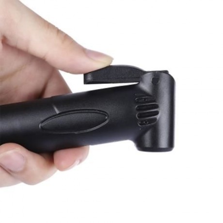 DUUTI BIKE BICYCLE PORTABLE MINI MULTI-FUNCTIONAL PUMP AIR TIRE INFLATOR (BLACK)