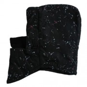 OUTDOOR WINTER MULTIFUNCTION SPOT DESIGN DOUBLE LAYER UNISEX HAT (BLACK)