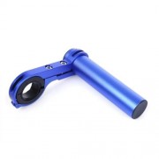 OUTDOOR MTB BIKE LAMP BICYCLE SPEEDOMETER FLASHLIGHT HANDLEBAR EXTENDER MOUNT HOLDER (BLUE
