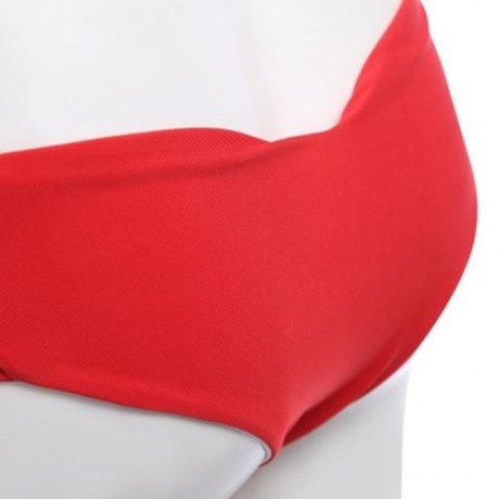 FEMALE SWIMMING SEXY HEART SHAPE THONG BEACH BATHING PANTS (RED)