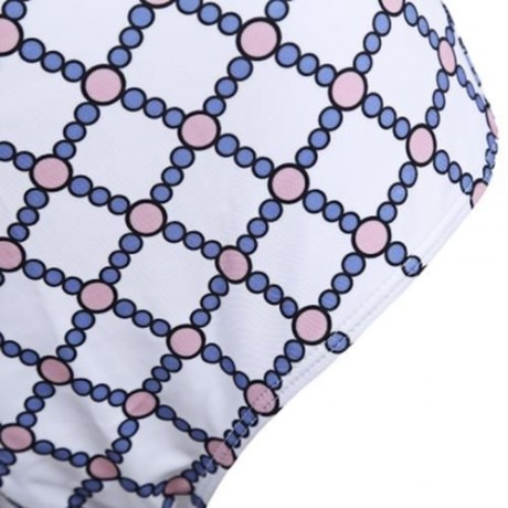 SEXY BACKLESS SIAMESED SWIMWEAR SWIMSUIT BIKINI (COLORMIX)