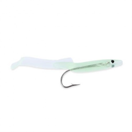 LEO FISHING TRANSPARENT ARTIFICIAL LUMINOUS LURE CRANKBAIT BAIT WITH HOOK (GREEN)