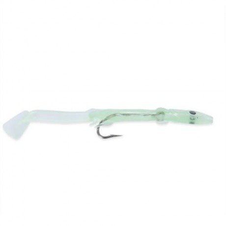 LEO FISHING TRANSPARENT ARTIFICIAL LUMINOUS LURE CRANKBAIT BAIT WITH HOOK (GREEN)