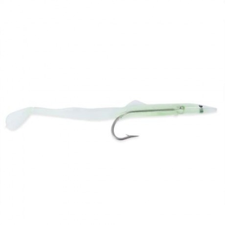 LEO FISHING TRANSPARENT ARTIFICIAL LUMINOUS LURE CRANKBAIT BAIT WITH HOOK (GREEN)