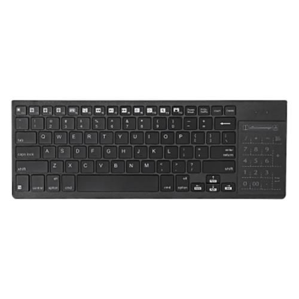 IPAZZPORT KP - 810 - 35BTT BLUETOOTH MULTI-MEDIA BACKLIGHT KEYBOARD WITH TOUCHPAD (BLACK) IPAZZPORT KP - 810 - 35BTT BLUETOOTH MULTI-MEDIA BACKLIGHT KEYBOARD WITH TOUCHPAD (BLACK)