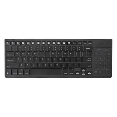 IPAZZPORT KP - 810 - 35BTT BLUETOOTH MULTI-MEDIA BACKLIGHT KEYBOARD WITH TOUCHPAD (BLACK)