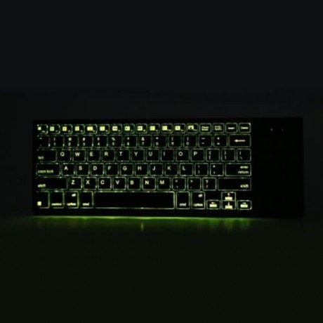 IPAZZPORT KP - 810 - 35BTT BLUETOOTH MULTI-MEDIA BACKLIGHT KEYBOARD WITH TOUCHPAD (BLACK)