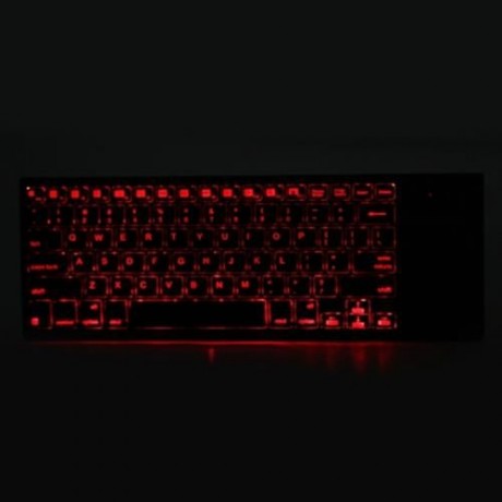 IPAZZPORT KP - 810 - 35BTT BLUETOOTH MULTI-MEDIA BACKLIGHT KEYBOARD WITH TOUCHPAD (BLACK)