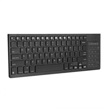 IPAZZPORT KP - 810 - 35BTT BLUETOOTH MULTI-MEDIA BACKLIGHT KEYBOARD WITH TOUCHPAD (BLACK)