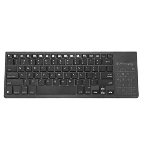 IPAZZPORT KP - 810 - 35BTT BLUETOOTH MULTI-MEDIA BACKLIGHT KEYBOARD WITH TOUCHPAD (BLACK)