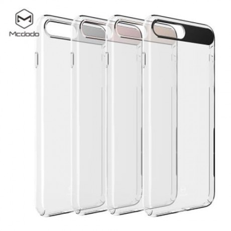 MCDODO PC - 358 SHARP SERIES ULTRA THIN TRANSPARENT ALUMINUM ALLOY   PC PROTECTIVE BACK CO