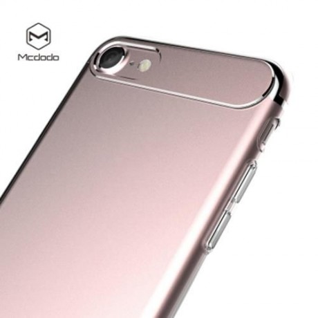 MCDODO PC - 357 SHARP SERIES ULTRA THIN TRANSPARENT ALUMINUM ALLOY   PC PROTECTIVE BACK CO