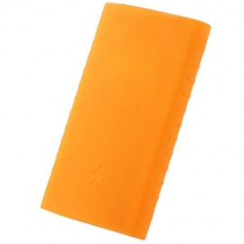 SUPER SOFT SILICONE COVER PROTECTIVE CASE FOR XIAOMI 10000MAH POWER BANK 2 (ORANGE)