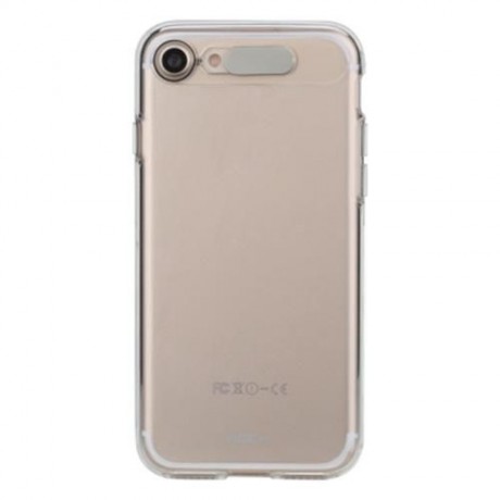 ROCK LIGHT TUBE SERIES LED FLASH TRANSPARENT PROTECTIVE CASE SKIN FOR IPHONE 7 (TRANSPAREN