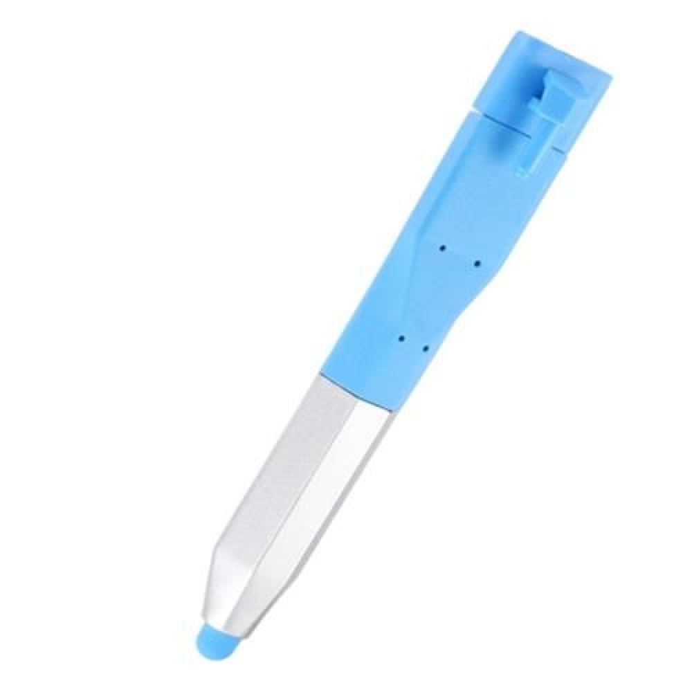 STYLISH TOUCH PEN 8 PIN USB DATA TRANSFER CHARGING CABLE CORD (BLUE)