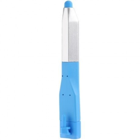 STYLISH TOUCH PEN 8 PIN USB DATA TRANSFER CHARGING CABLE CORD (BLUE)