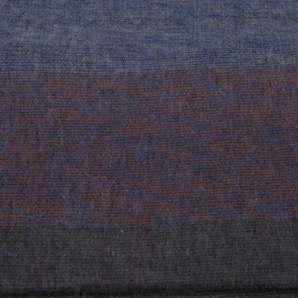 OVERSIZE STRIPE PRINT MALE WARM SCARF (CADETBLUE)
