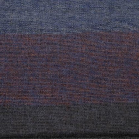 OVERSIZE STRIPE PRINT MALE WARM SCARF (CADETBLUE)