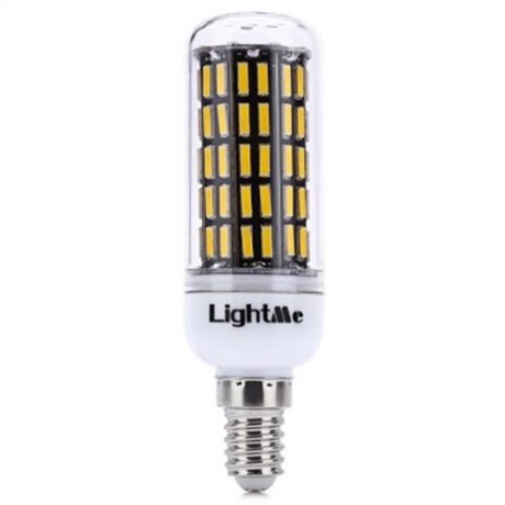LIGHTME E14 AC 85 - 265V 7W 650LM SMD 7020 88 LEDS CORN BULB LIGHT ENERGY SAVING LAMP (WAR