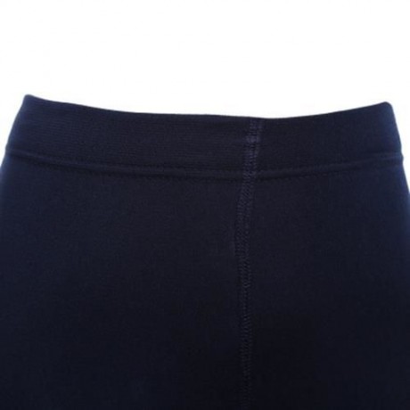 STYLISH HIGH WAIST PURE COLOR SHEATH WOMEN WARM BOTTOM PANTS (CADETBLUE)