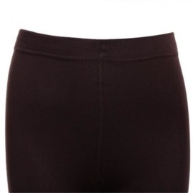 STYLISH HIGH WAIST PURE COLOR SHEATH WOMEN WARM BOTTOM PANTS (COFFEE)
