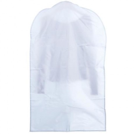 FOLDABLE WARDROBE HANGING GARMENT COVER CASE DUST-PROOF STORAGE BAG PROTECTOR (LIGHT GRAY)
