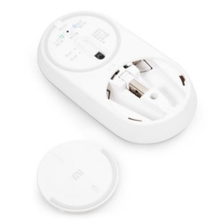ORIGINAL XIAOMI PORTABLE MOUSE WITH BLUETOOTH 4.0 / 2.4G DUAL MODE (SILVER)
