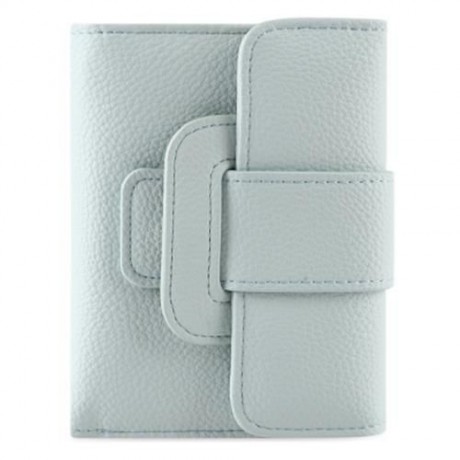 GUAPABIEN BRIEF PU LEATHER PISTON MINI WALLET FOR WOMEN (PALE GREEN)