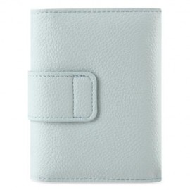 GUAPABIEN BRIEF PU LEATHER PISTON MINI WALLET FOR WOMEN (PALE GREEN)